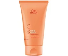 Šildanti plaukų kaukė pažeistiems plaukams Wella Invigo Nutri-Enrich Warming Express Mask 150 ml