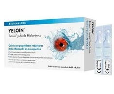 "Yeloin" priešuždegiminiai akių lašai, vienkartinė dozė 30x 0,5ml