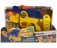 Zuru, X-Shot Excel Dual, žaislinis pistoletas, berniukams, 8+ metų