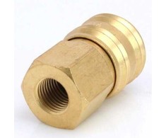 Asta Jungtis greito jungimo lizdas vidinis sriegis 1/4"F BRASS