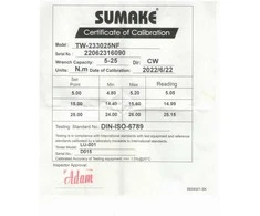 Dinamometrinis raktas 3/8" 5-25Nm SUMAKE