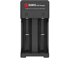 ELWIS Įkroviklis akumuliatorių 18650 3.7V