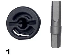 Force Alyvos plastikinių kamščių raktų rinkinys 4 dalių