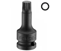 Force Dvylikakampis-galvutė smūginis Spline M18 1/2"