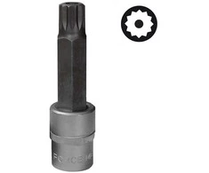 Force Dvylikakampis-galvutė Spline M16 1/2"