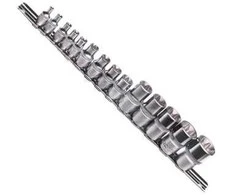 Force Galvučių Star 1/4"-3/8"-1/2" rinkinys 14 dalių