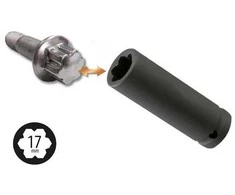 Force Galvutė ratų varžtų slapukams 17mm 1/2" MS17