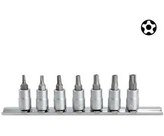 Force Penkiakampis-galvutė Star TS 1/4" rinkinys 7 dalių
