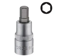 Force Šešiakampis-galvutė Hex 10mm 3/8"