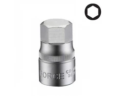 Force Šešiakampis-galvutė Hex 17mm 1/2"