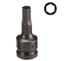 Force Šešiakampis-galvutė smūginis Hex 8mm 1/2"