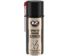 K2 Tepalas diržams 400ml purškiamas