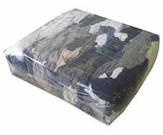 Moje Auto Šluostės pramoninės skudurai valymui 10kg spalvoti