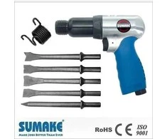Pneumatinis plaktukas-kirstukas 190mm rinkinys SUMAKE