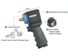 Pneumatinis smūginis veržliasukis 1/2" 678Nm SUMAKE