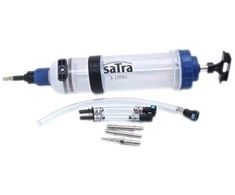 Satra Švirkštas alyvai skysčiams skaidrus su adapteriais 1500ml