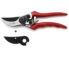Sekatorius teflonu padengta geležte su atsargine geležte 210mm SAMURAI KS-4T