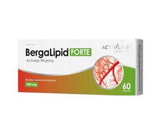 Activlab BergaLipid Forte (kraujagyslėms ir cholesteroliui) 60kaps.