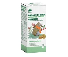 Bronchoherba geriamasis tirpalas vaikams (kvėpavimo takams ir imuninei sistemai) 120 ml.