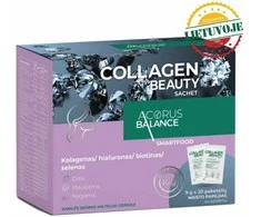 COLLAGEN BEAUTY milteliai vanilės skonio 20 pak.