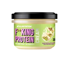 CREAM ALLNUTRITION FitKing Delicious Kreminis – 200 g (Baltasis šokoladas su pistacijų gabalėliais)