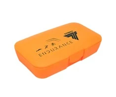 Dėžutė tabletėms (oranžinės sp.)