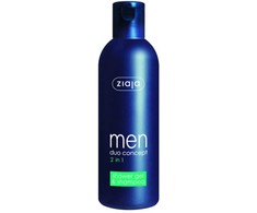 Dušo želė + šampūnas MEN 2 in 1, 300 ml.