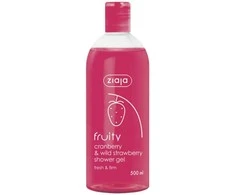 Ziaja Dušo želė spanguolių ir žemuogių, 500 ml.