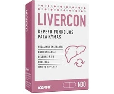 ICONFIT Vitaminai kepenų veiklai (30kaps.)