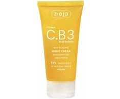 "Ziaja" vitaminas C B3 niacinamido regeneruojantis naktinis veido kremas 50ml