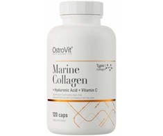 OstroVit Jūrinis kolagenas + Hialurono rūgštis ir Vitaminas C 90 tab.