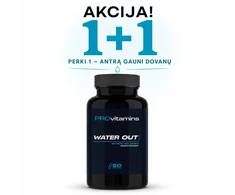 Provitamins Vanduo Out (skysčių balansui) 60 kaps.