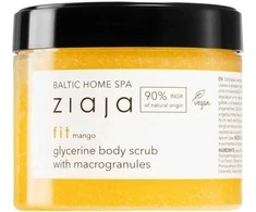 Šveitiklis stambiais grūdeliais su glicerinu Mango Baltic Home Spa Fit, 300 ml.