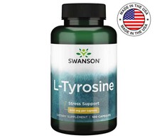 SWANSON L-TIROZINAS 500 MG (100 kaps.)