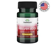 SWANSON RESVERATROLIS 50 mg. 30 kaps.