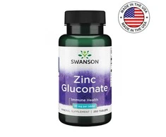 Swanson Zinc Gluconate 30 mg. 250 tab.
