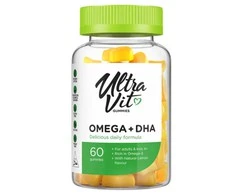 Ultravit Omega-3 + DHA 60 gum.