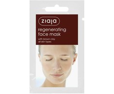 Veido kaukė Regeneruojanti su ruduoju moliu, 7 ml.