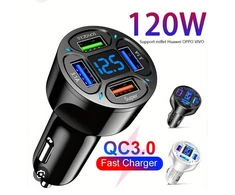 120W 4 USB kroviklis