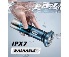 Barzdaskutė su trim peiliais ir LCD