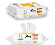 Drėgnos servetėlės ​​​​Sleepy paviršių valymui, Herbal 100vnt