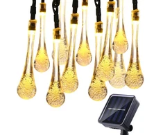 Lauko šviestuvas Solar Crystal, 5m