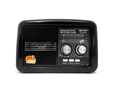 Radijas su saulės panele ir Bluetooth