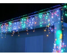 Varveklis spalvotas 500 led, 24m
