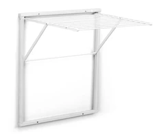 Arredamenti Italia ARREDAMENTI KLEDY Naścienna džiovyklė na pranie - 80 x 69 cm, Baltas