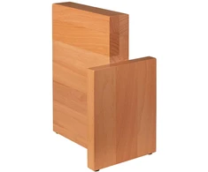 ARTELEGNO Magnetinis blokelis 6 peiliams, pagamintas iš buko medienos