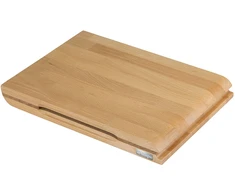 Dvipusė pjaustymo lenta iš buko medienos, artelegno torino - 40 cm