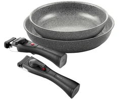 Ballarini set of 2 frying pans (20 + 28 cm) 2H
