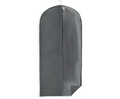 Medžiaginis rūbų maišas M Premium Rayen 60x135cm tamsiai pilkas