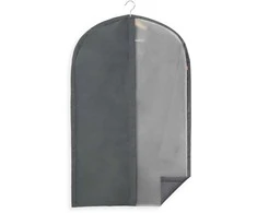 Medžiaginis rūbų maišas S Premium Rayen 60x100cm tamsiai pilkas